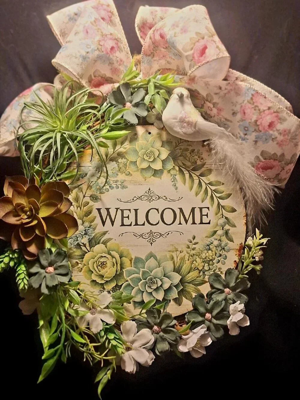 Handmade twig wreath